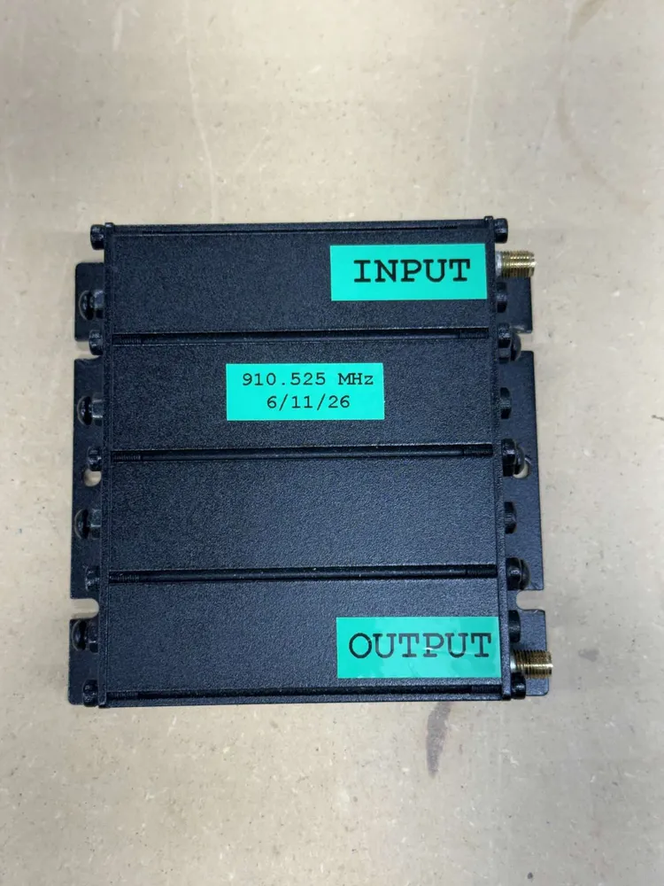 Airframes Custom-Tune 910.525 MHz Filter