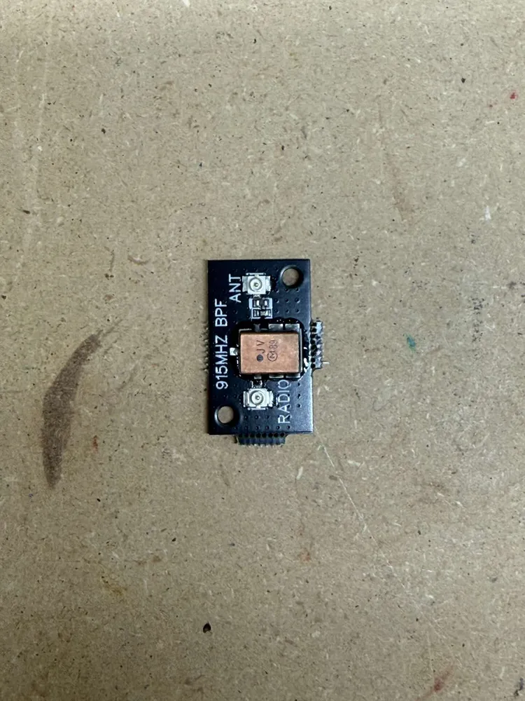Wehooper 915 MHz BPF Board